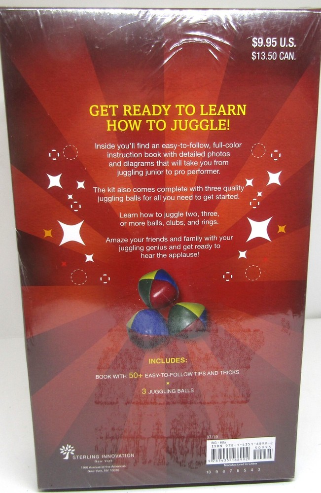 Sterling Innovation, Learn to Juggle Kit.