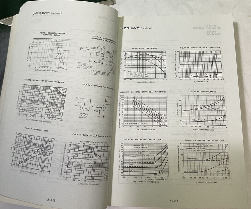 VTG 1972 First EditionThe Semiconductor Data Library Volume 1 ,2 & Third Edition