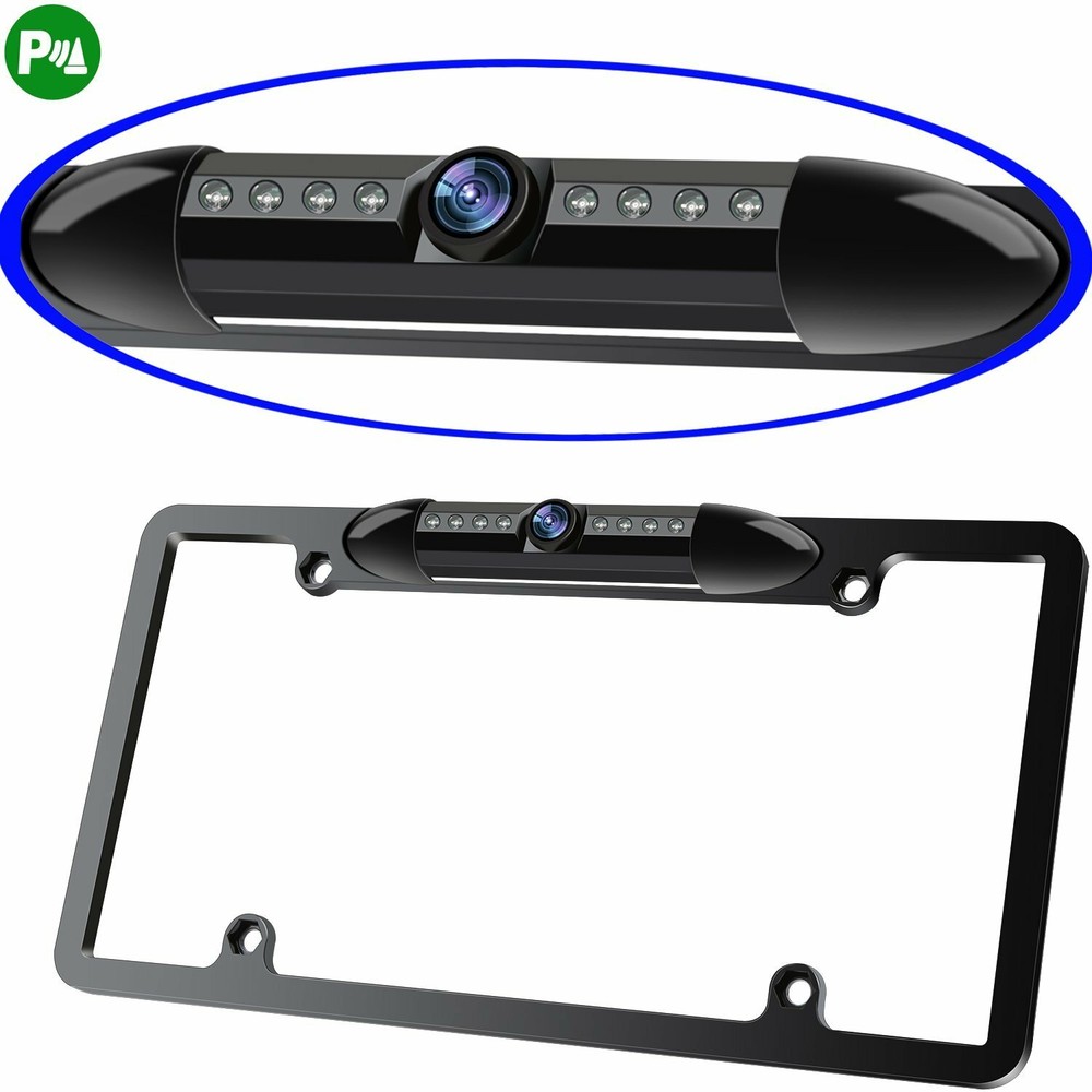 Backup Camera Rearview License Plate Frame for Jensen CM901MIR