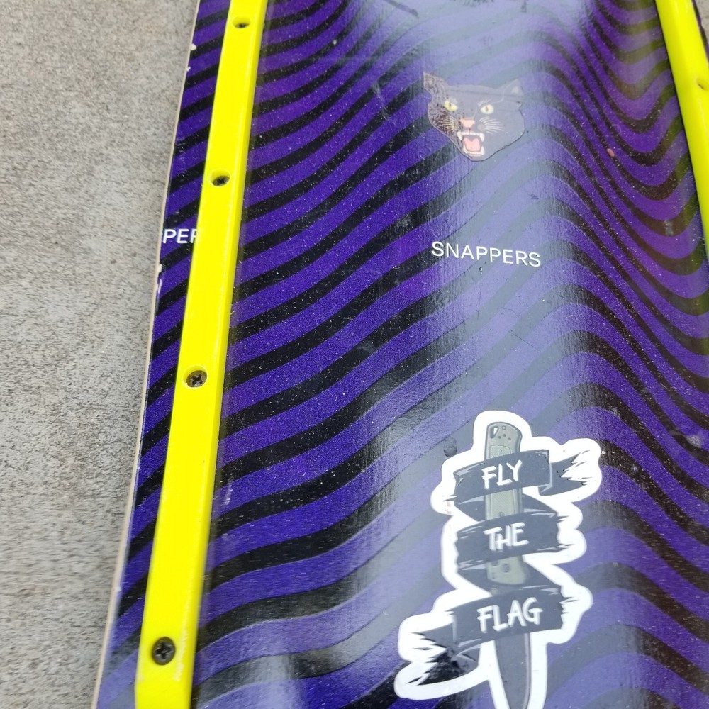 32.5" WAVE SNAPPERS SURFSKATE Deck Only Basque Spain