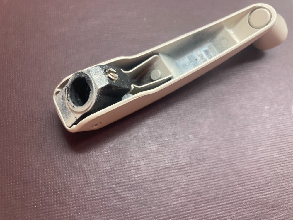 Truth Hardware Beige Casement Window Folding Crank Handle replacement part