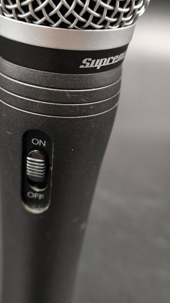 Supreme DM-58 Microphone Used Working Black