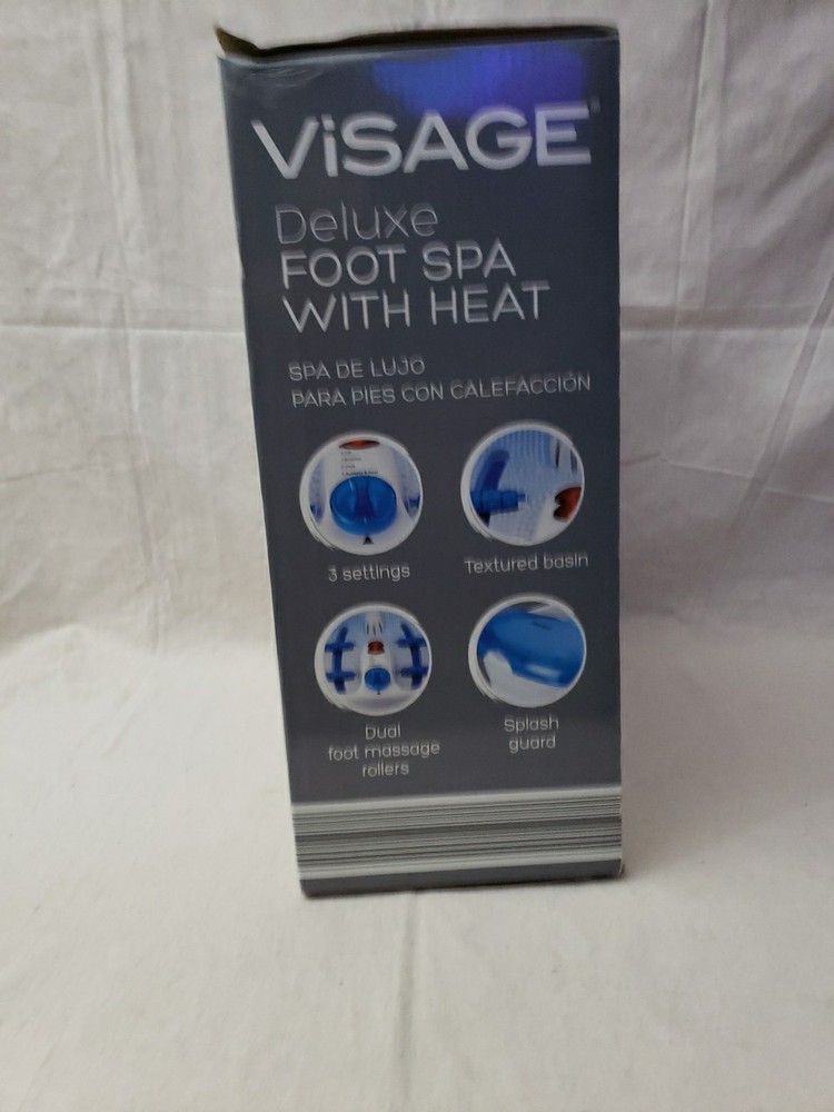Visage deluxe foot spa with heat