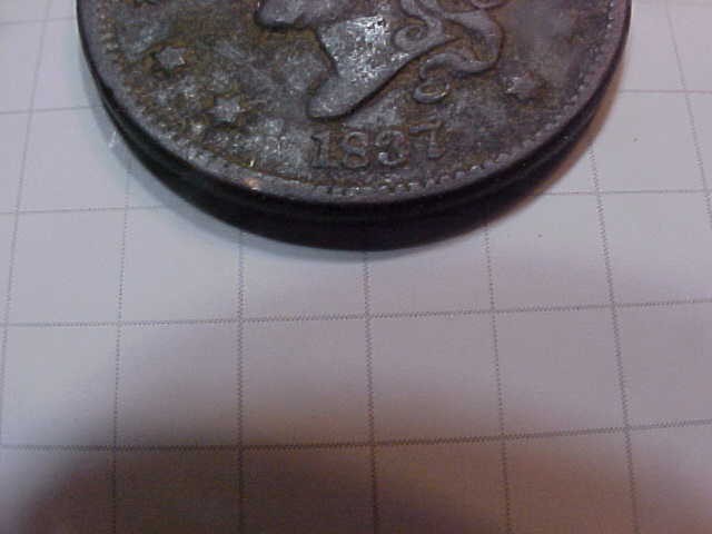 1837 Coronet Head Large Cent