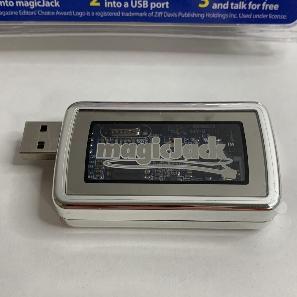 MagicJack Magic Jack Telephone System With USB Extension #A921
