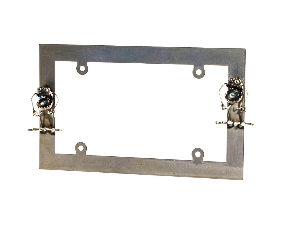 Sugarpost Mini Gnome Be Gone License Plate Frame Item #1014