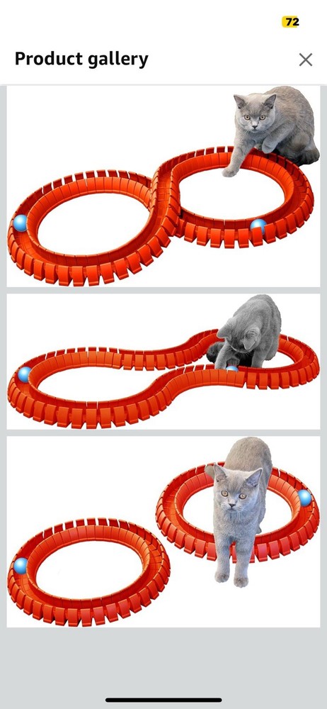 Magic Track Flexible Track with balls 3ft