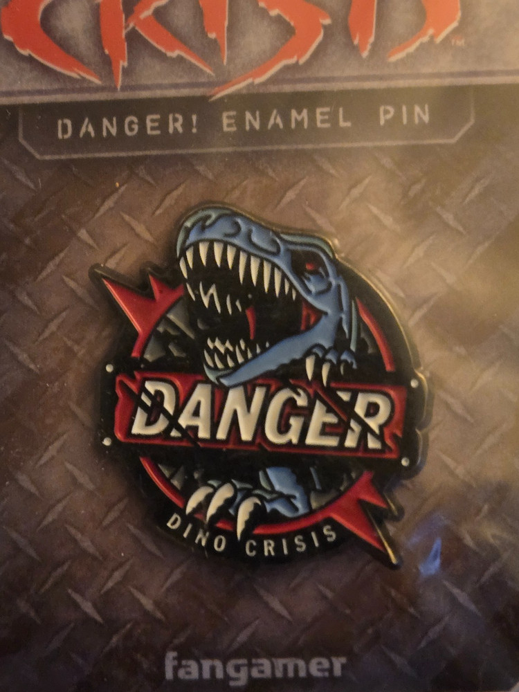 RARE Official Dino Crisis Collectable Pin