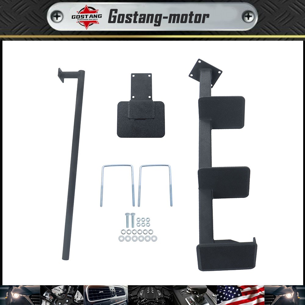 Universal Step Deep "V" Boat Trailer Steps Heavy-Duty Boat Steps w/ Handle