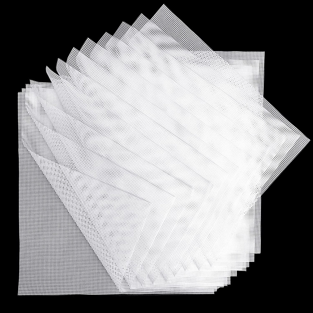12 PCS Silicone Dehydrator Sheets, Premium Non Stick Silicone Mesh for Fruit Deh