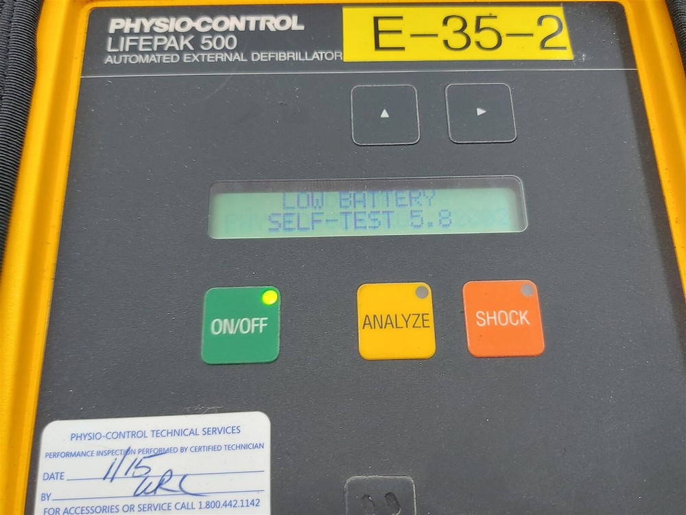 ⭐️⭐️⭐️⭐️⭐️ **AS IS** Medtronic Physio-Control Lifepak 500 AED Training System