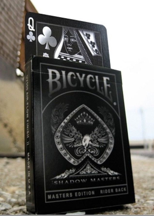 Ellusionist Shadow Masters RISING Card Bicycle Deck magic Trick playing gaff