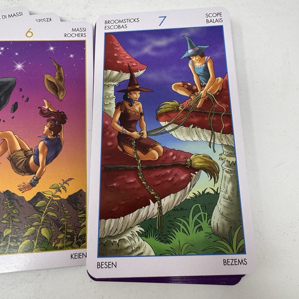 HIP WITCH TAROT Wiccan Complete Rare