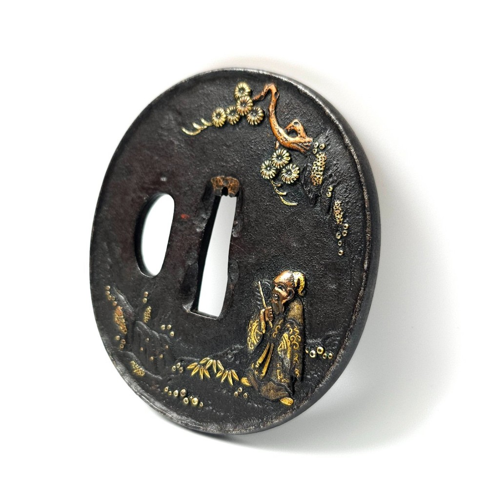 A fine (ko-) Nara school Tsuba