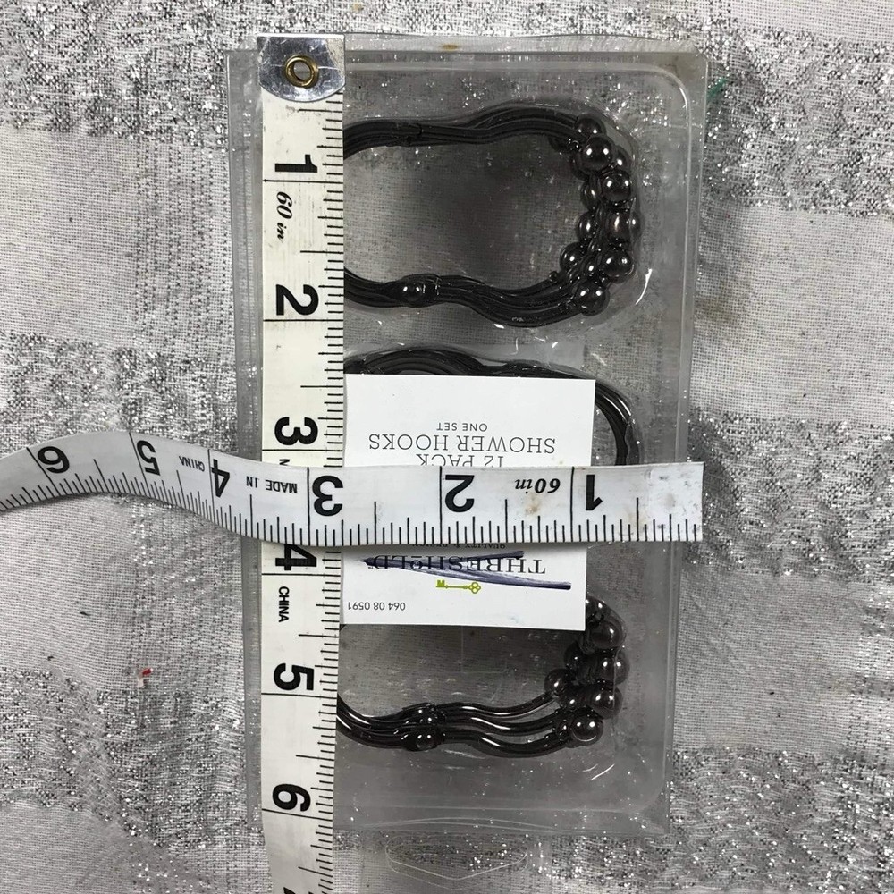 12 packs shower hooks | one set