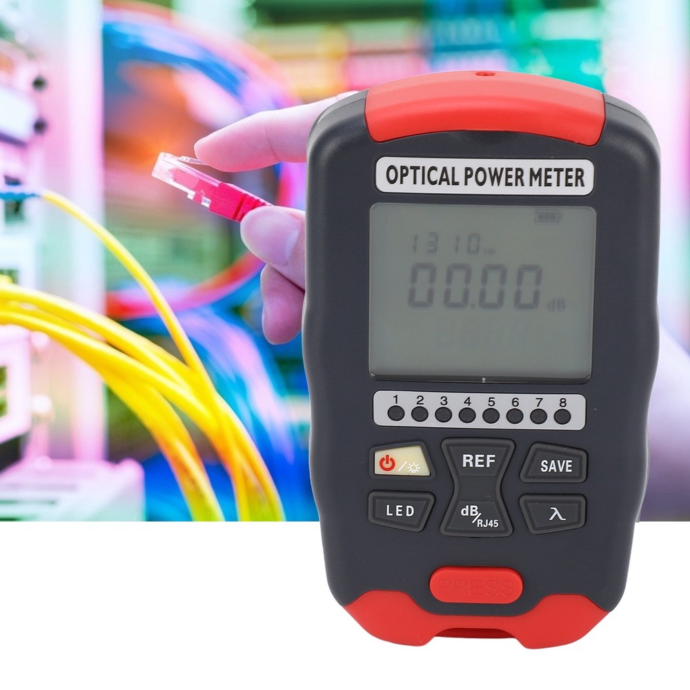 3 In 1 Optical Power Meter Sensitive Quick Response For Network Technicians Use