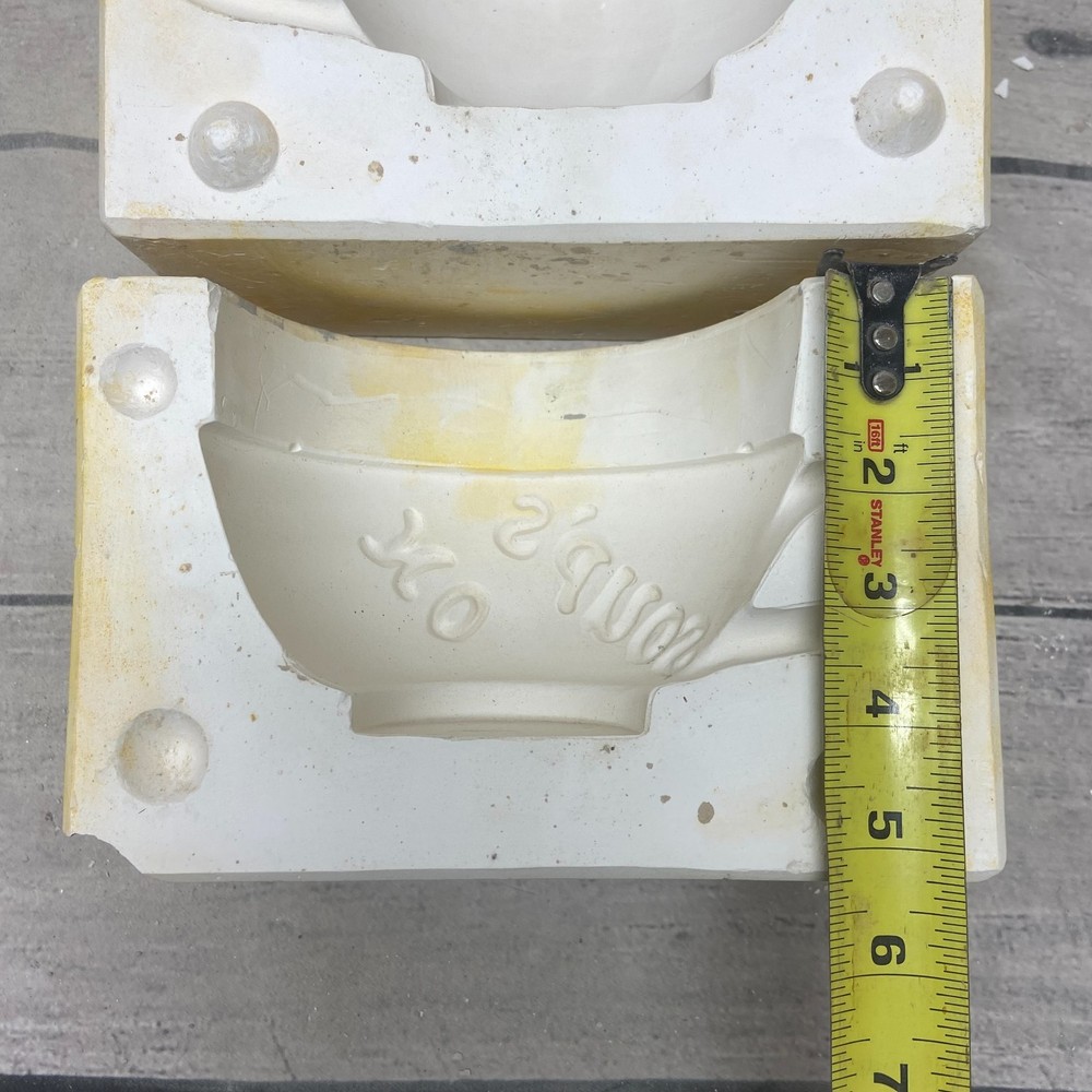 Vintage Jemi Mold Ceramic Casting Mold Soup Bowl #18