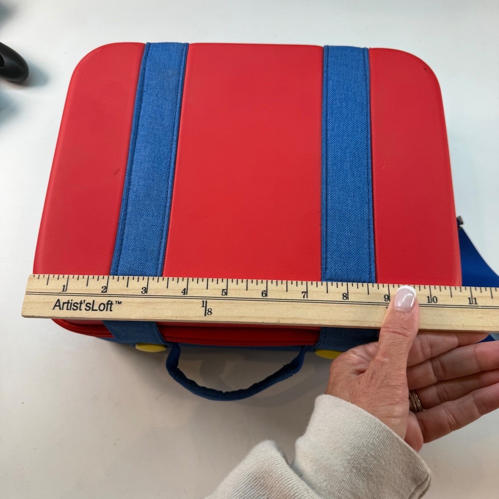 Nintendo Switch Dock Joy Con Grip Mario Style Travel Case Bundle