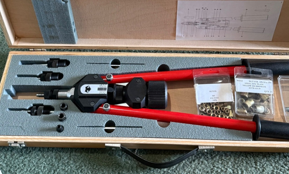 Masterfix MFX 510 Combi Blind Rivet Nut Hand Tool