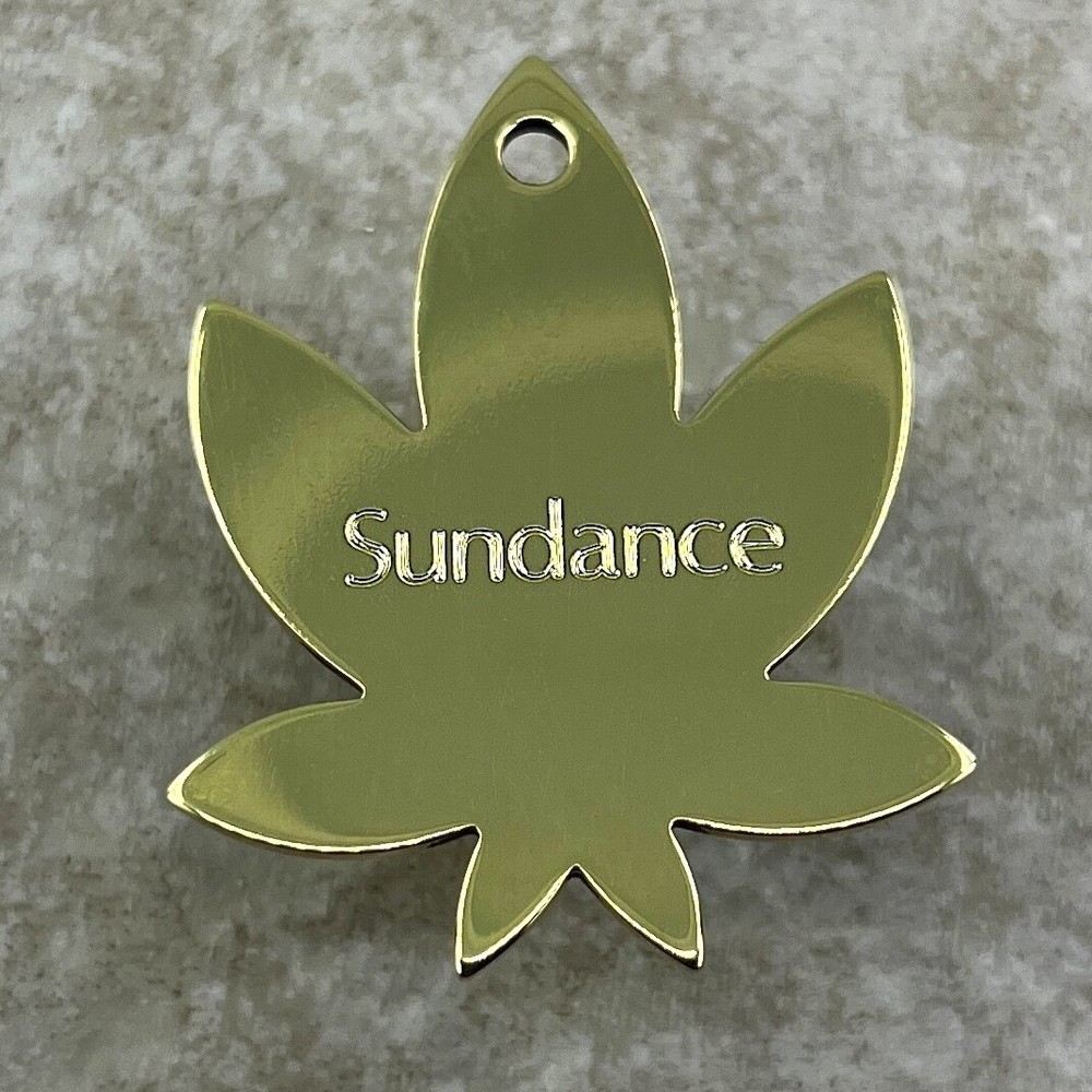 Custom Engraved Dog Tags Personalized Dog Collar BRASS Engraved MAPLE LEAF TAG