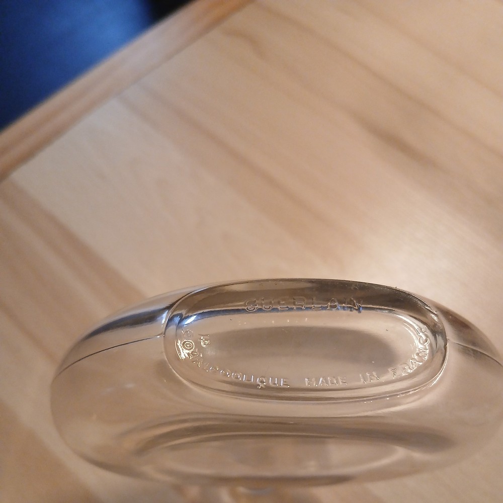 VINTAGE GUERLAIN EMPTY PERFUME BOTTLE 6" Tall