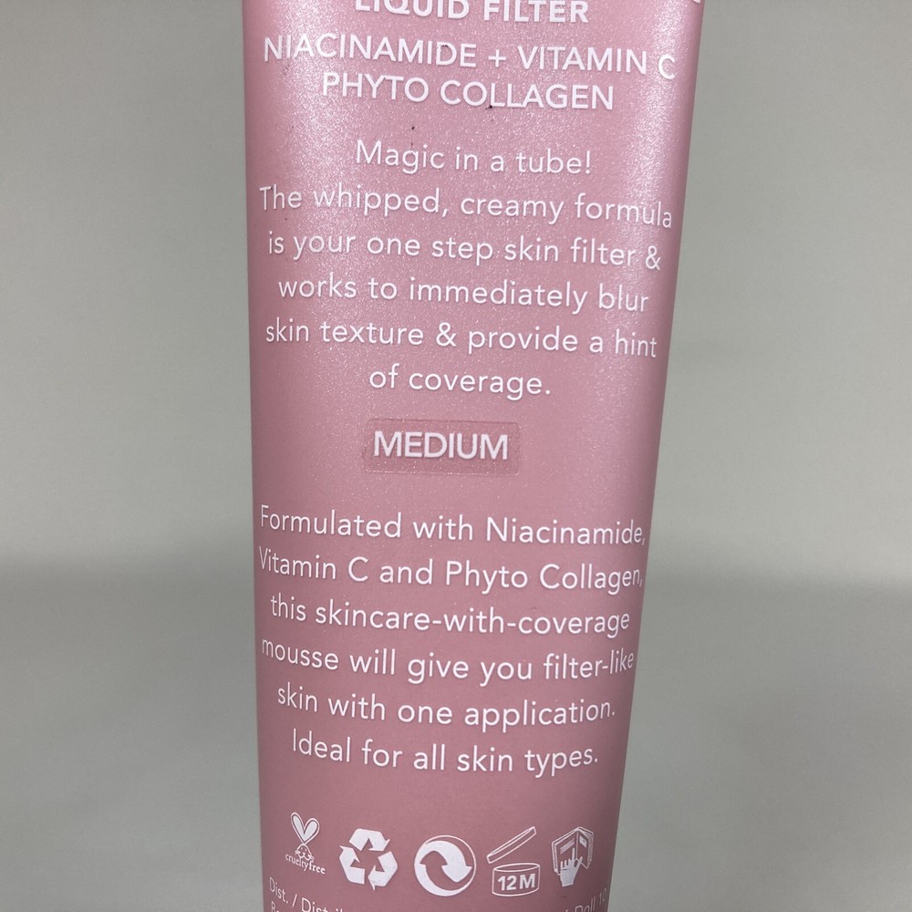 Doll 10 This Corrects Everything Liquid Filter with Niacinamide in MEDIUM - New