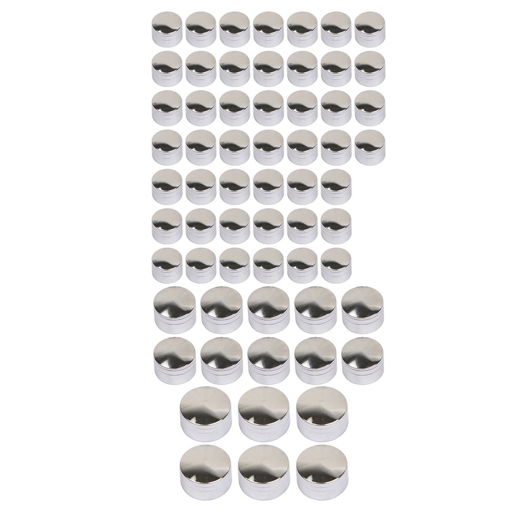 Chrome Engine Bolt Caps For Harley Softail Touring Electra Glide FLHT FLHTCU