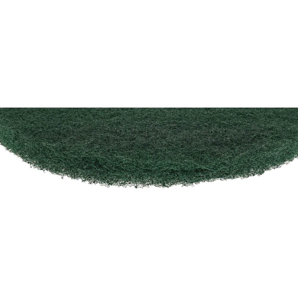 PRO SOURCE Floor Stripping Pads: 5 Pack, Green Coarse Polyester, 13" Diameter