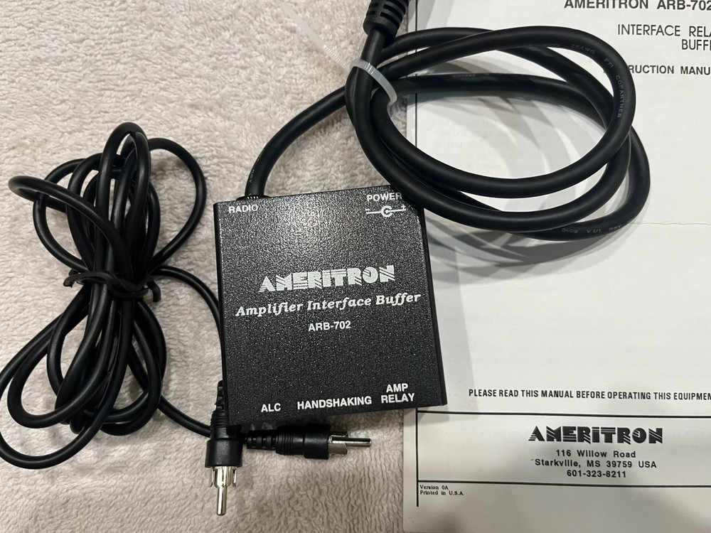 Ameritron ARB 722 I amplifier to transceiver interface