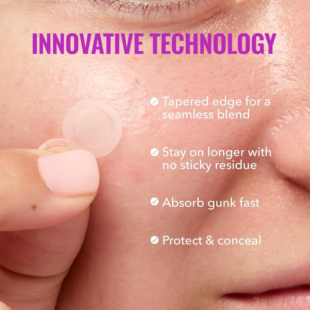 Good Molecules Pimple Patches for Face, 60 Pack – Ultra-Thin Hydrocolloid