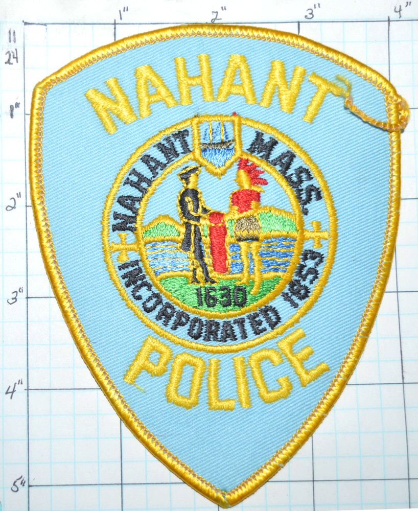 MASSACHUSETTS, NAHANT POLICE DEPT PATCH