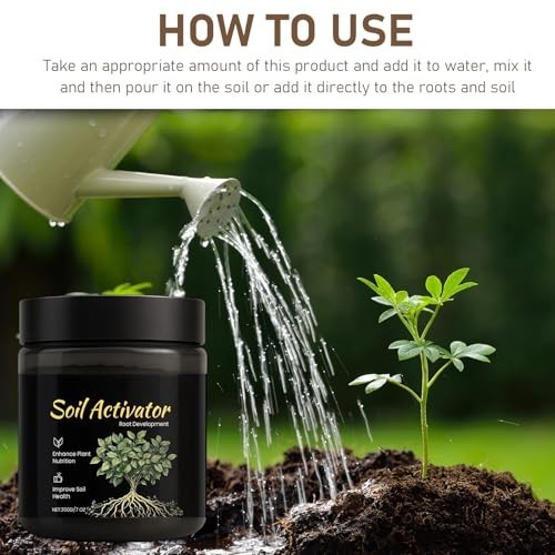 Soil Activator & Conditioner for Plants - Boost Root Growth & Nutrient Absorptio
