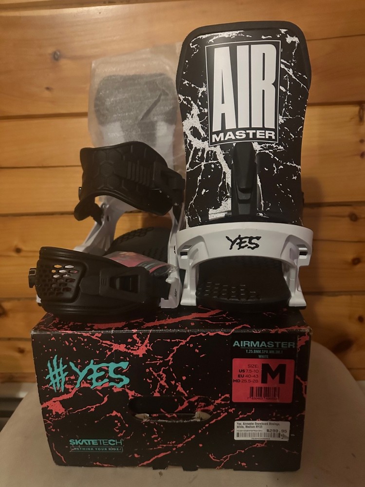 Yes Airmaster Snowboard Bindings Medium.