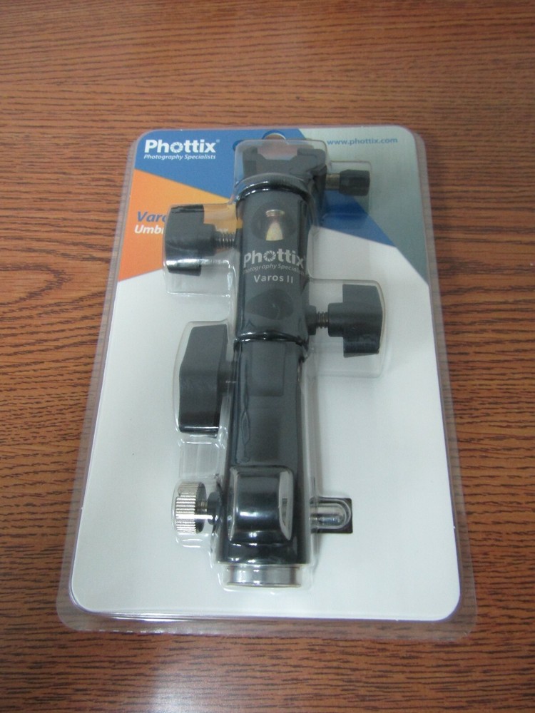 Phottix Stand, Softbox/Flash Strap Set, White Umbrella, Holder for Mitro Flash