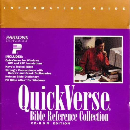 QuickVerse: Bible Reference Collection PC CD learn study God's Word topical tool