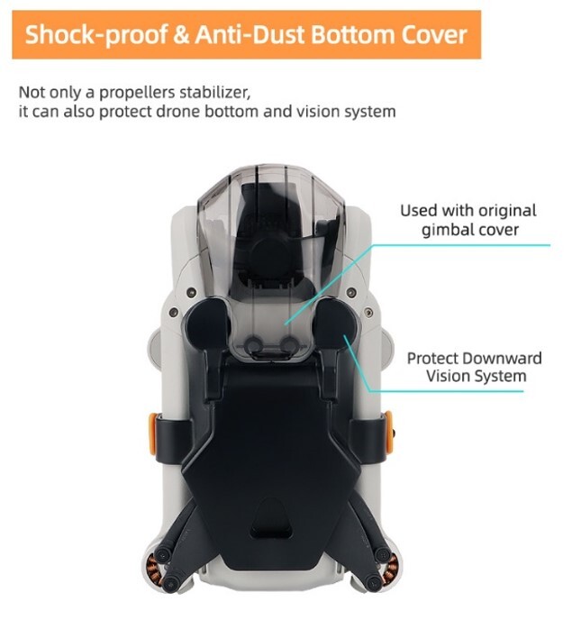 Propeller Stabilizer Holder Fixing Strap Protector Belt for DJI Mini 3 Pro US