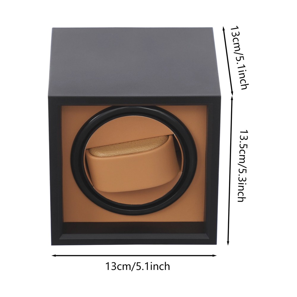 Automatic Watch Display Box Automatic Single Watch Winder Luxury Storage Case