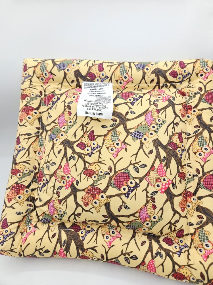 Peeramid Book Rest Owl Print Hands Free Reading Holds Tablets