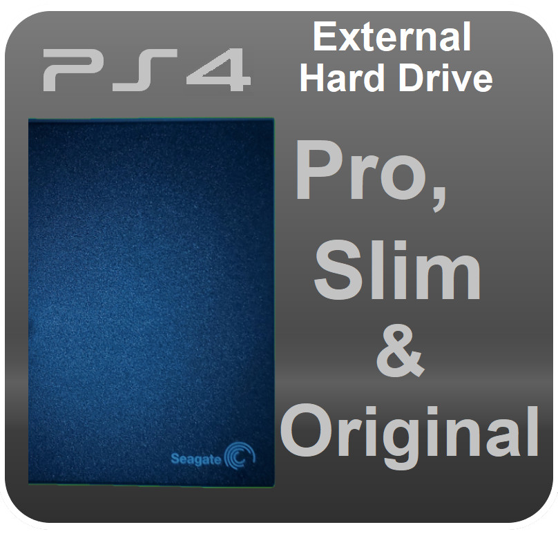 1TB PS4 Pro Slim & Original External Hard Drive Seagate Portable USB 3.0