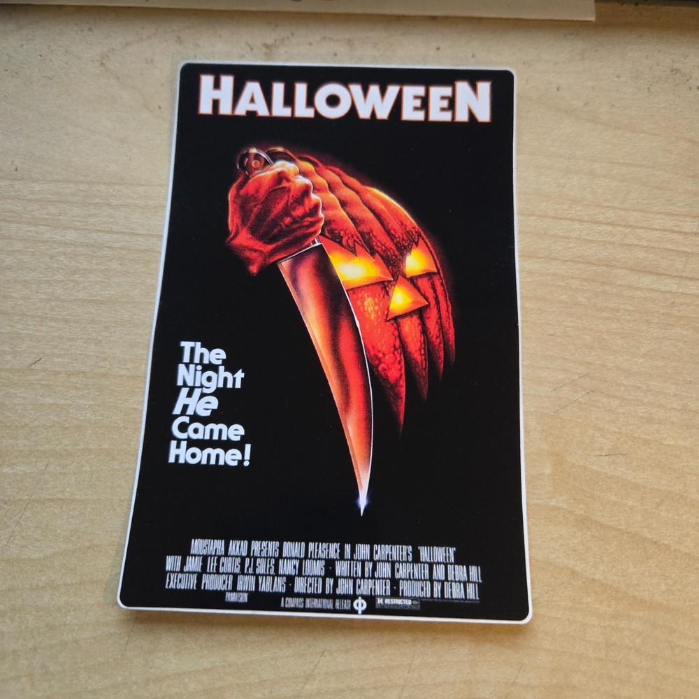 HALLOWEEN STICKER MICHAEL MYERS