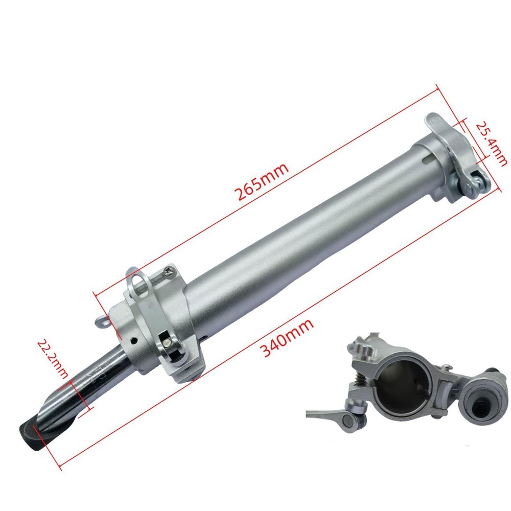 1inch 0.87inch Folding Bicycle Handlebar Adapter Replacement Quick Installation