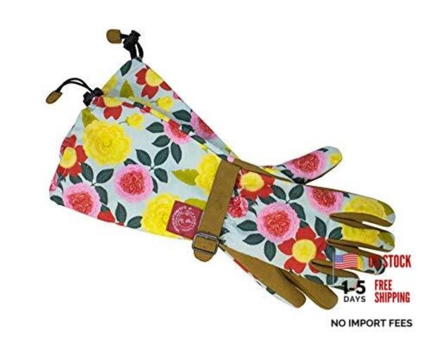 Womanswork Heirloom Garden Arm Saver Gloves, Medium