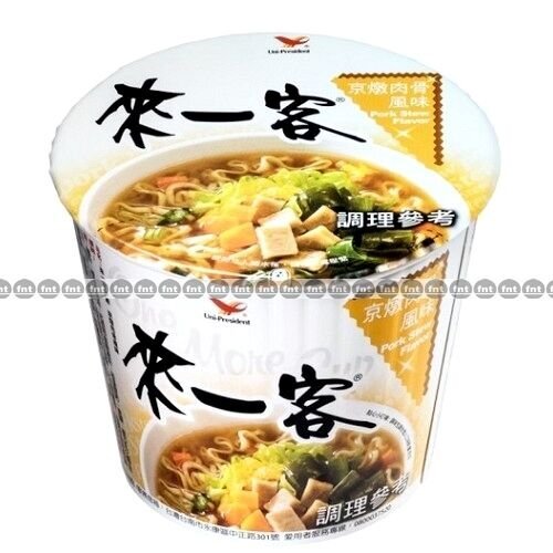 [來一客] 京燉肉骨風味 One More Cup Instant Noodles, Pork Stew Flavor, Mini Cups x 1 cup