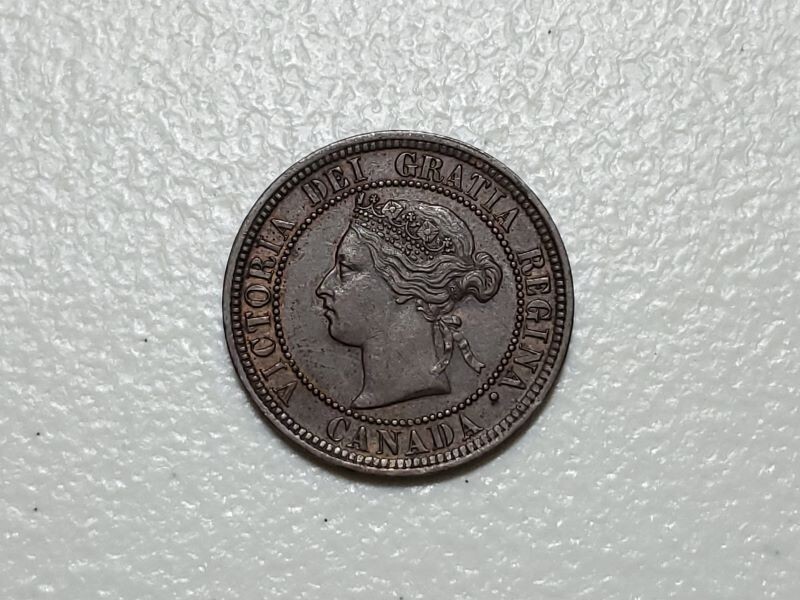 Canada 1876-H Large Cent Uncirculated KM #7 101210