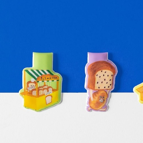 Pan Dorobou / bread thief magnetic bookmarks