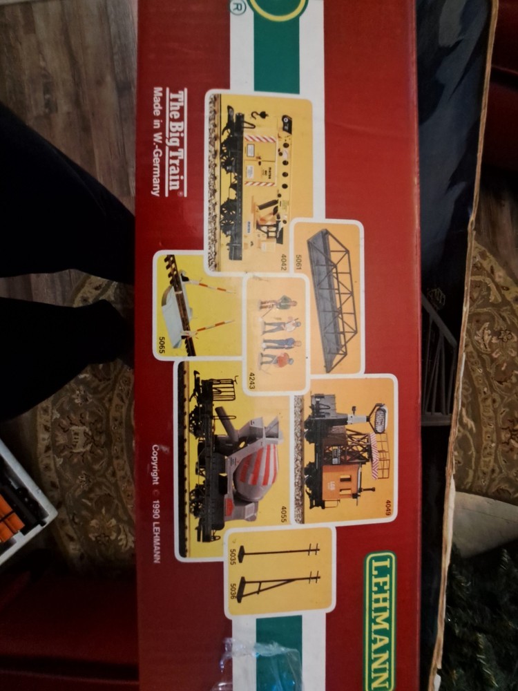 Lehmann Gross Bahn LGB 21990 The Big Train Construction Work Set Missing Workers