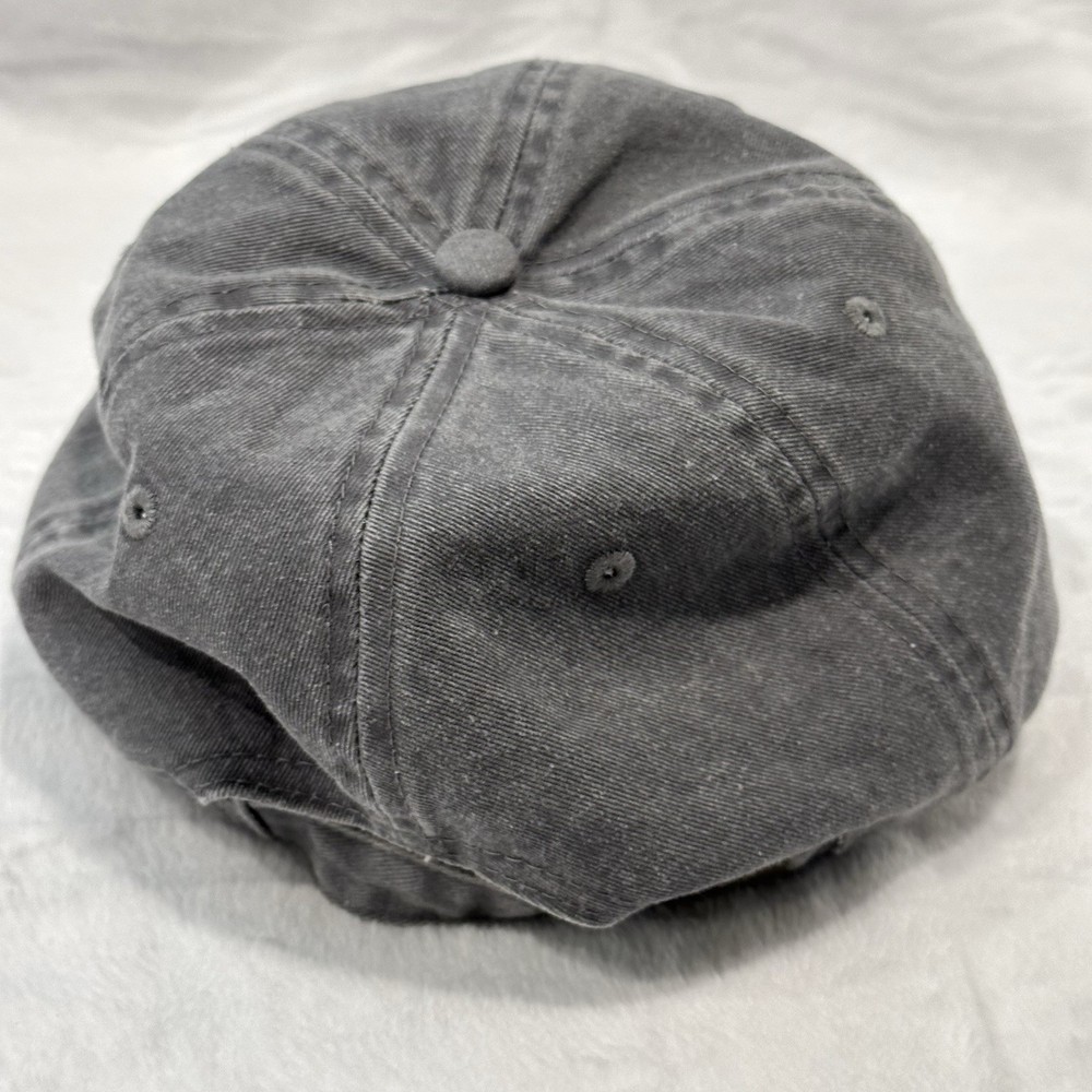 Denver Film Hat Strap Back Metal Clasp Grey