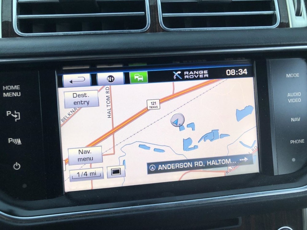 2013 RANGE ROVER Information Display Screen Color Touch 918549