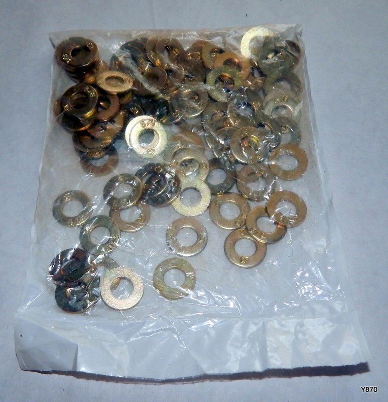 100 PCS 3/8″ Screw SAE Flat Washers 02994903