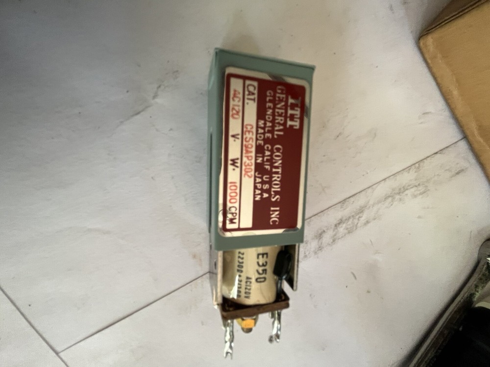 ITT General Controls ( Redington ) three 3 digit electro mechanical counter 120V